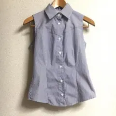 レディース服ノースリーブ シャツブラウス トップス