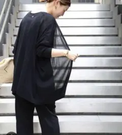 ドゥーズィエムクラス　shake code ショートカーディガン　美品♪黒