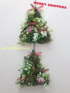 本日限定価格❣️ふんわり可愛い❣️癒しのクリスマスリース　ガーランド❣️