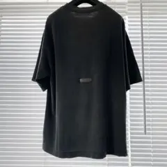 Acne Studios ラバーロゴパッチ Tシャツ ブラック　　フェード加工のサムネイル