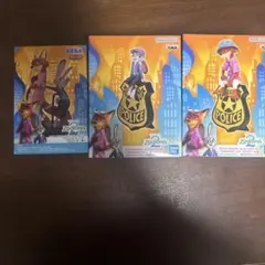 ズートピア2 モニタートップフィギュア ニック ジュディ2種+ ニック&ジュディ