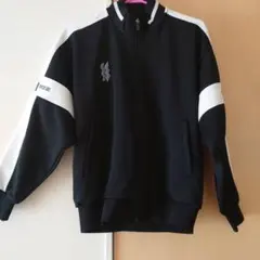 ミズノ スーパースター ジャージ ジャケット 黒白 S