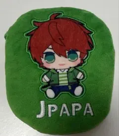 カラフルピーチ　じゃぱぱ　アップリケポーチ