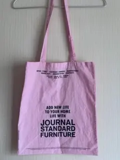 JOURNAL STANDARD FURNITURE トートバッグ ピンクのサムネイル