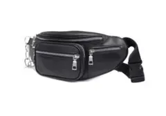 ショルダーバッグ ウエストポーチ ボディバッグ 3WAY 合皮 フェイクレザー