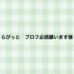 2026年最新】プロフ必読様専用の人気アイテム - メルカリ