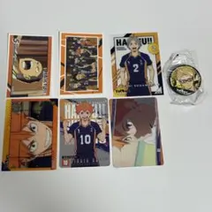 ハイキュー 烏野 缶バ ステッカー セット