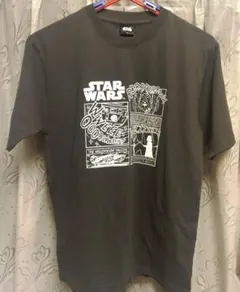 STAR WARS コミック柄 Tシャツ ブラックのサムネイル