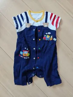 ミキハウス ロンパース 汽車 くま ベビー服のサムネイル