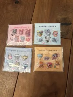 ナルミヤキャラクターズ ぷっくりシール 4セット