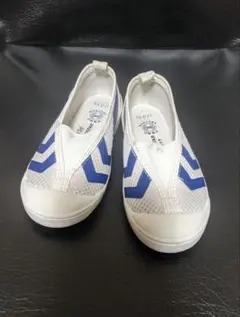 17cm MoonStarメッシュ スクールシューズ 上履き 体育館 ネイビー