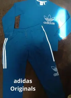 adidas Originals ジャージ上（М）下（O）セット 青