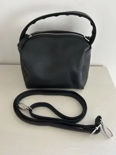 【DISCOAT ワンハンドルミニショルダー ブラック 黒】