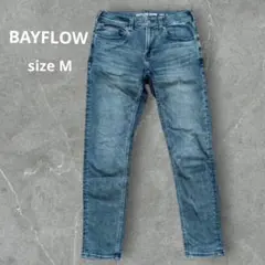ベイフロー メンズデニム スキニーデニム ストレッチデニム ヴィンテージ風