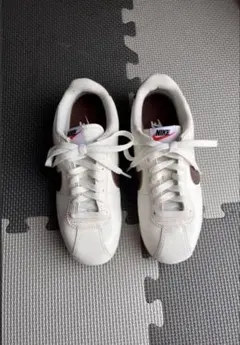 NIKE コルテッツ　レザー　23cm ホワイト　ブラウン　ウィメンズ