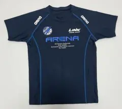 アリーナ arena ラッシュガード 水着 メンズ L ネイビー スイムウェア