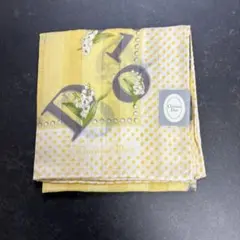 Christian Dior イエロードットハンカチ