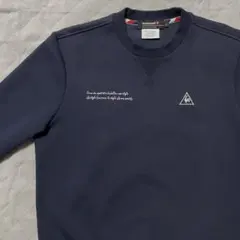 ●ルコックスポルティフゴルフ●スウェットシャツ ネイビー系 L トレーナー 長袖