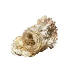 エムスール コサージュ ヘアクリップ アンティーク ナチュラル オケージョンのサムネイル