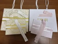 Dior ショッパーandギフトボックス　リボン