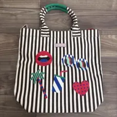 Henri Bendel トートバッグ ストライプ柄 2wayのサムネイル