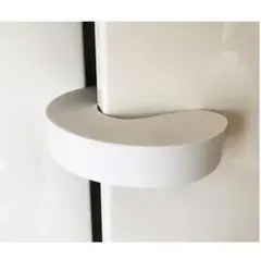 ドアストッパー 2個 ドアロック ベビーガード ホワイト 厚さ2cm