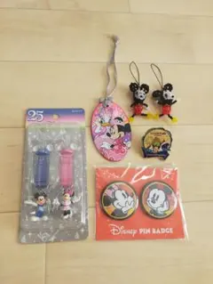 ディズニー ストラップ キーホルダー おまとめ ミッキー ミニー ペア