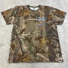 s*.様 ラッセル　リアルツリー　モータースポーツ Tシャツ XL カモ柄 ブラのサムネイル