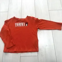 TOMMY トミー　92㎝　ロンT オレンジ