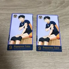 影山飛雄 チェキ風カード ゴミ捨て場の決戦展