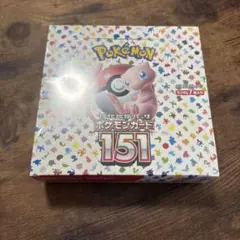C*o様 ポケモンカード151 ボックス　シュリンク付き 訳あり特価　箱凹みあり