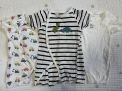 petit main ロンパース 3枚セット 50-70