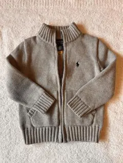美品★Polo Ralph Lauren グレー カーディガン