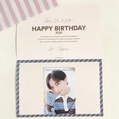 中島健人 バースデーカード FC ケンティー ファンクラブ 誕生日 ファミクラ