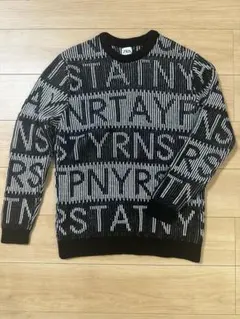 お値下げ中！ZARA 文字柄 ニットセーター