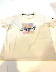 le coq sportif Tシャツ クリーム色