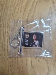 清水エスパルス フラッグ風アクリル キーホルダー 梅田透吾選手