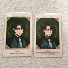 進撃の巨人　アニメイトポイント　フォトカード　リヴァイ