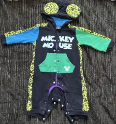 BABYDOLL ミッキー 派手 ロンパース 80