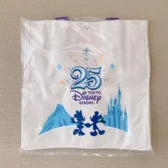☆非売品☆【新品未使用】東京ディズニーリゾートの25周年記念トートバッグ