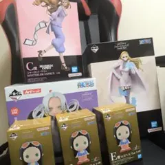 ワンピース　メモリーオブヒロインズ 一番くじ　フィギュアセット　ラストワンなど
