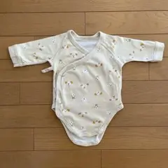 UNIQLO 犬柄 長袖ロンパース 60cm