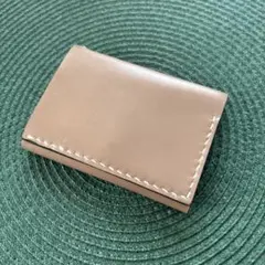 ［ハンドメイド］　革　クロム鞣し　財布
