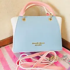 サマンサタバサ プチチョイス　バイカラー ショルダーハンドバッグ　新品