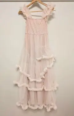 Plum Tree Design チュールワンピース ピンク L ロリィタ - メルカリ