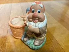 【陶器製・ガーデニング】小人のオーナメント オブジェクト 陶器製 植木鉢 置物