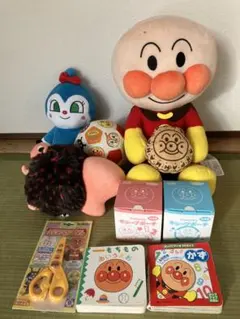 特大アンパンマン コキンちゃん ぬいぐるみ 本 ハサミ ボール