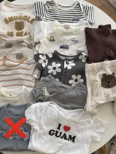 ベビー服　まとめ売り 12点　50-70cmのサムネイル