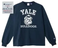 USA製 チャンピオン【T1011】YALE BULLDOGS カレッジ ロンT