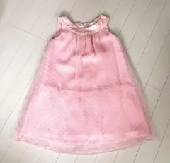 キャサリンコテージ　キッズ ドレス 120㎝ スモーキーピンク